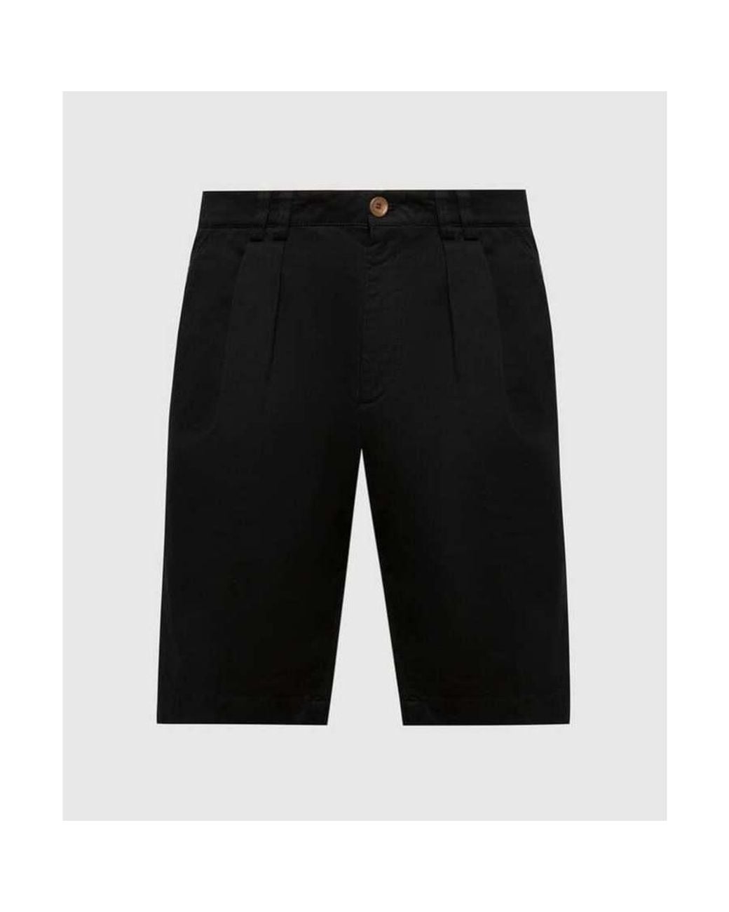 Brunello Cucinelli Black Tailored Shorts, Brand Size 48 (Us for men