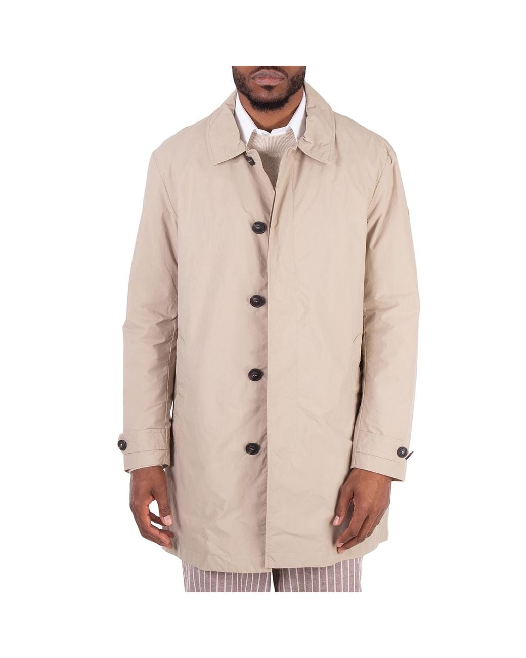 Save The Duck Natural Rhys Water Repellent Nylon Coat for men