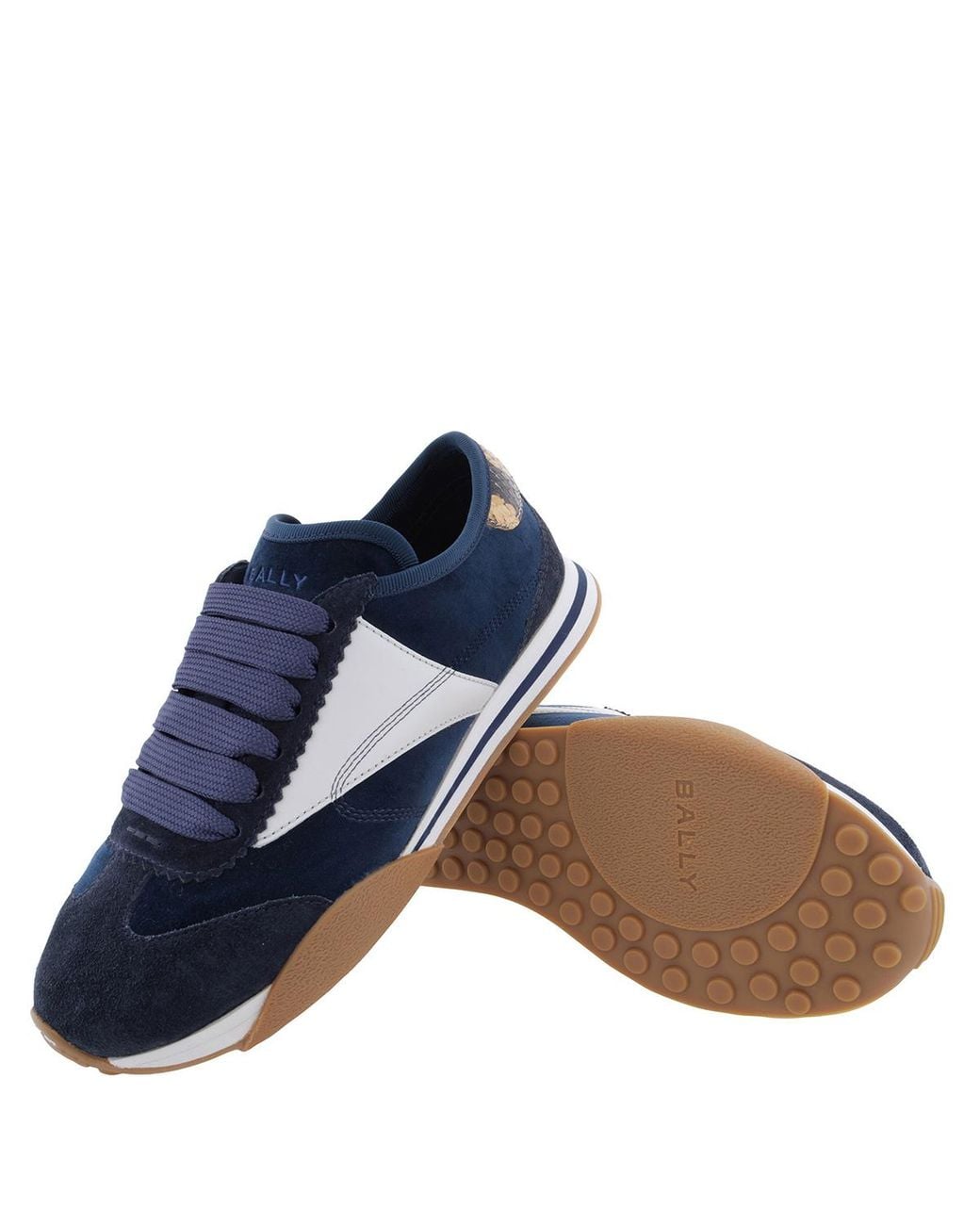 Bally Blue Sussex Sonney Low-Top Sneakers, Brand Size 37 Us Size 6.5 for men