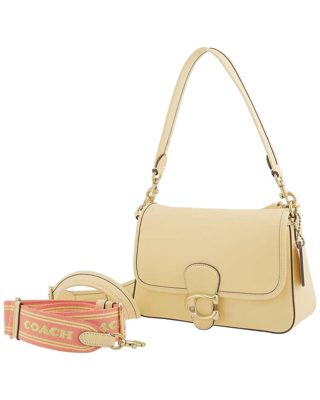 COACH Soft Tabby Shoulder Bag in Metallic Lyst