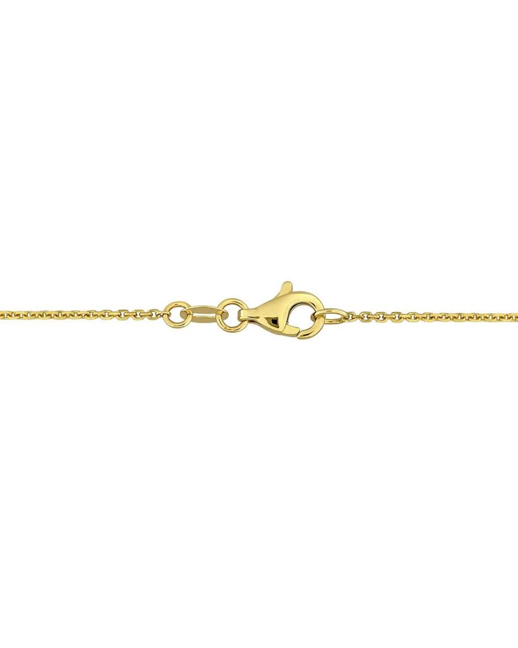 Created Forever Metallic 3/4 Ct Tw Lab-Grown Diamond Station Necklace for men