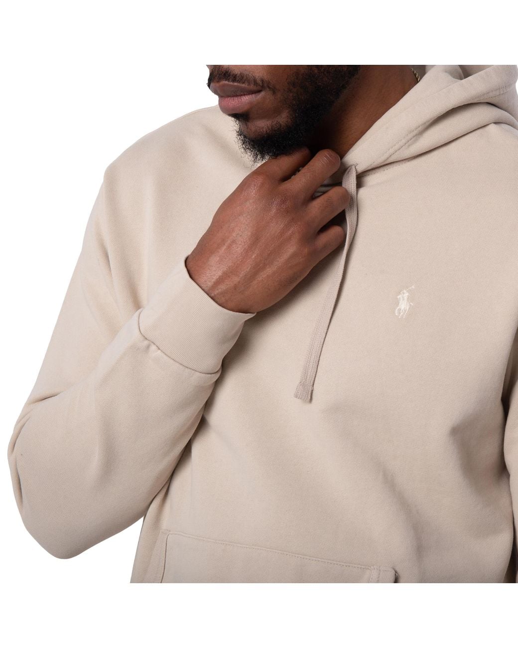 Polo Ralph Lauren Natural Loopback Fleece Hoodie for men