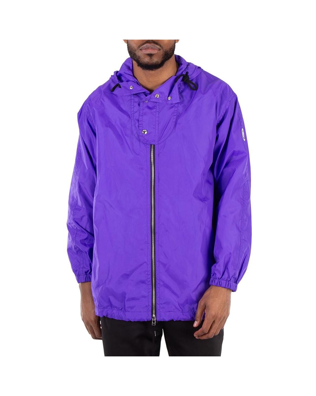 Moncler Purple X Alicia Keys Soho Hooded Jacket, Brand Size 1 (Small) for men