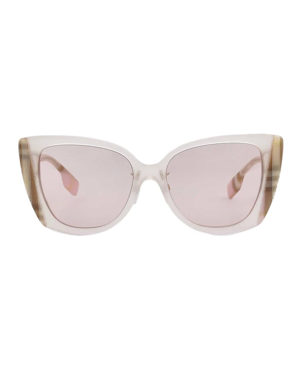 Burberry Meryl Eye Sunglasses Pink UK Lyst Light 4052/5 Be4393f Cat in | 54