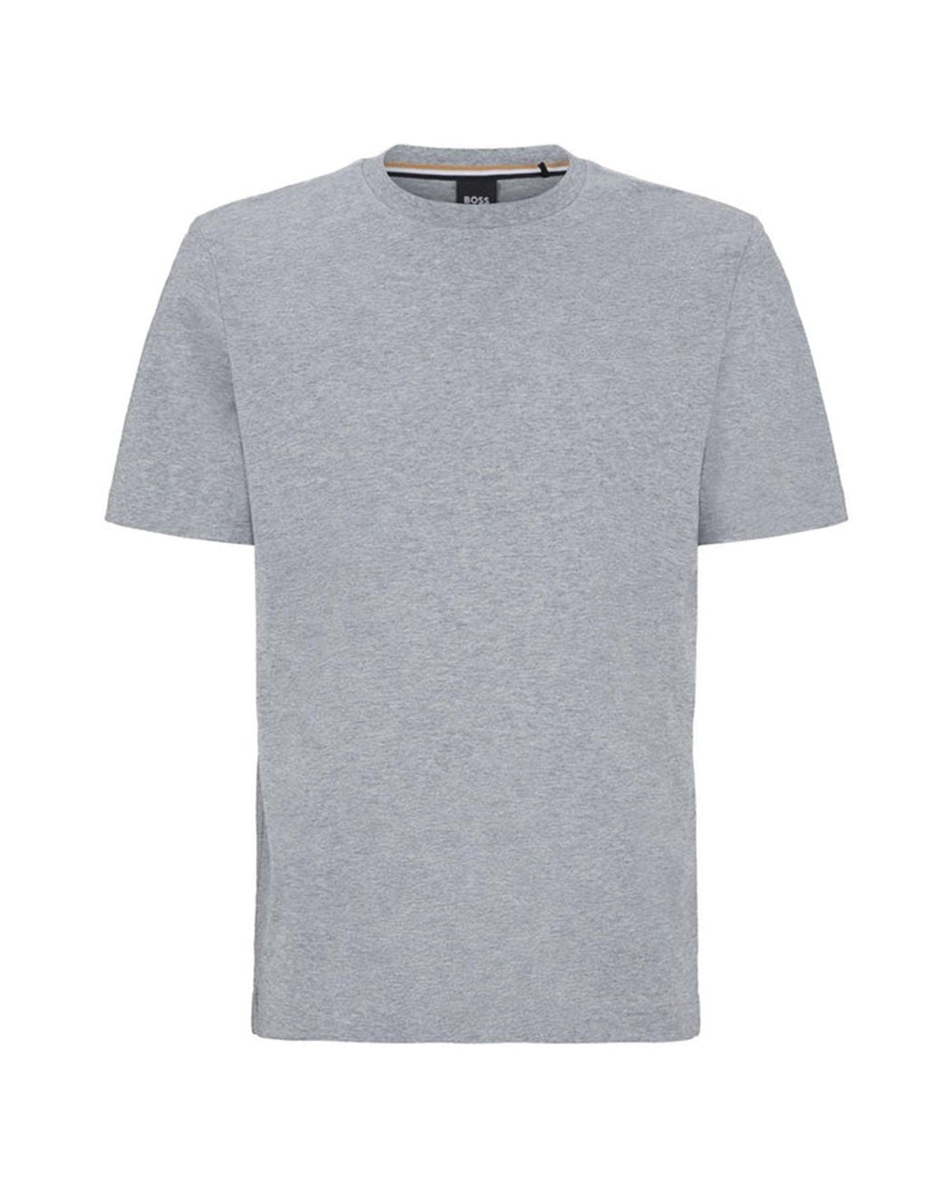 Boss Gray Boss Thompson Logo T-Shirt for men