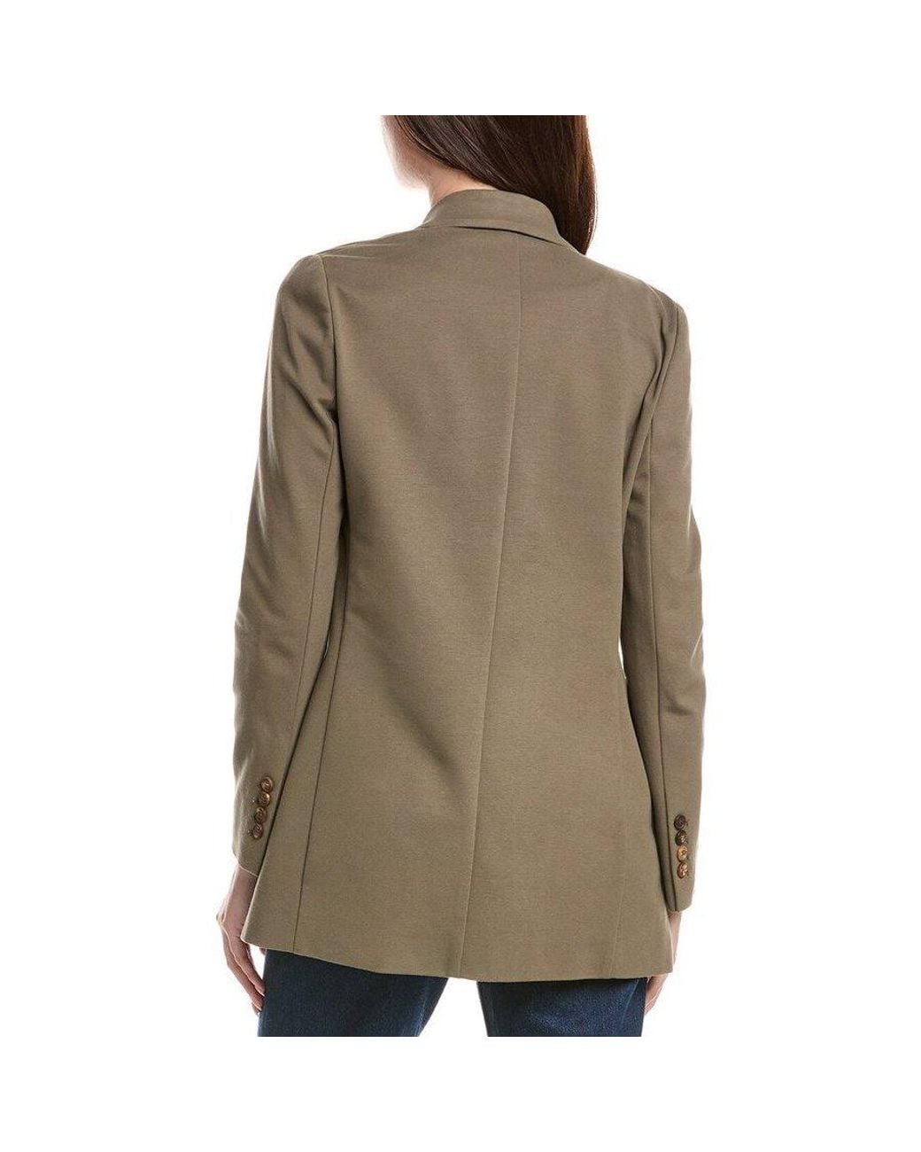 Brunello Cucinelli Brown Military Deconstructed Blazer, Brand Size 50 (Us for men
