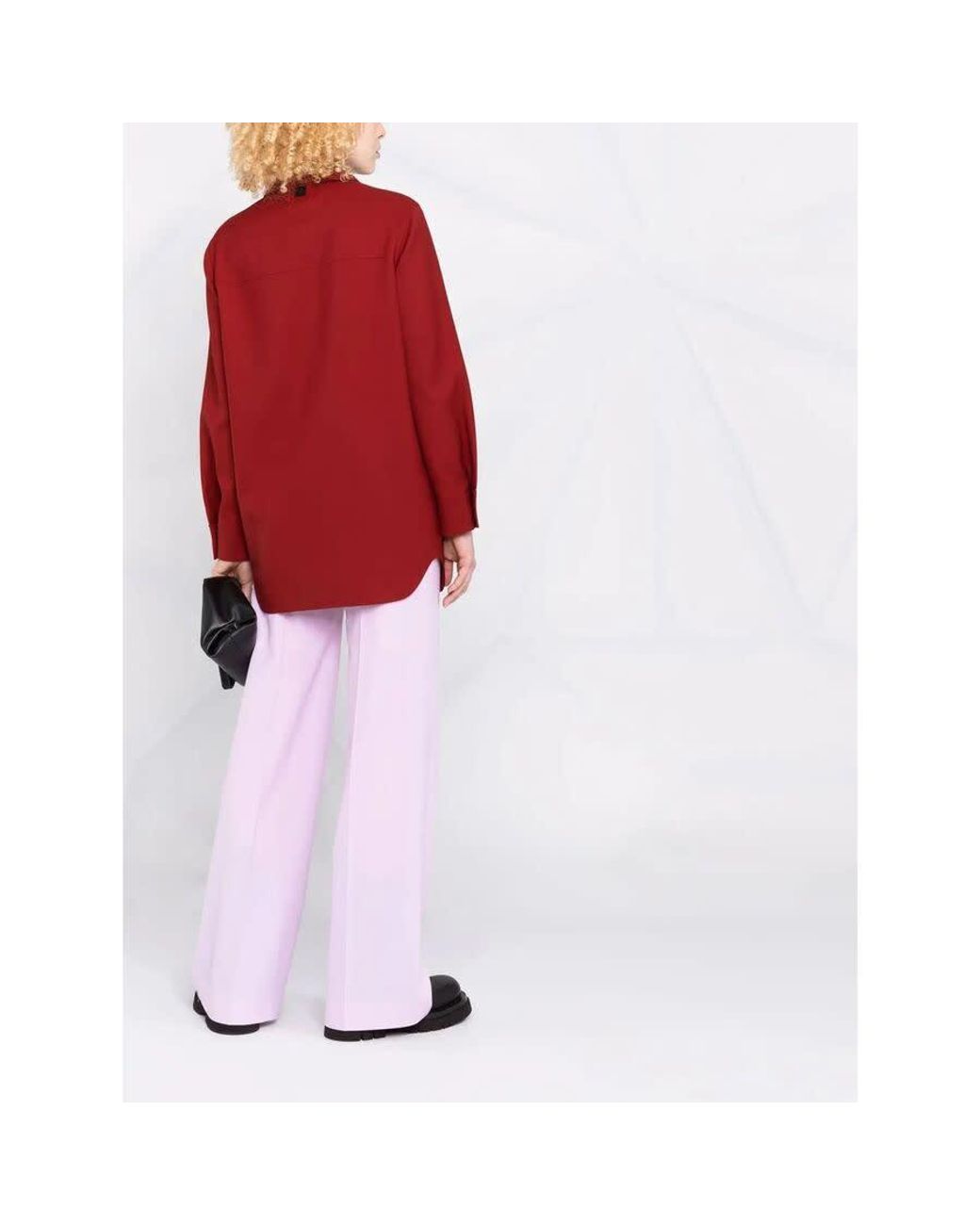 Ferragamo Red Long Jacket for men