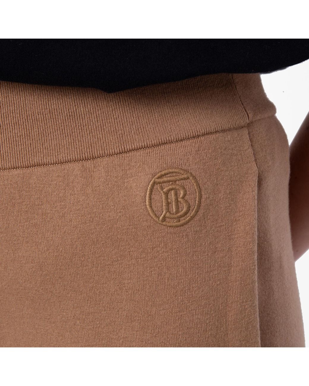 Burberry Natural Larkan Monogram Motif Jogging Pants for men