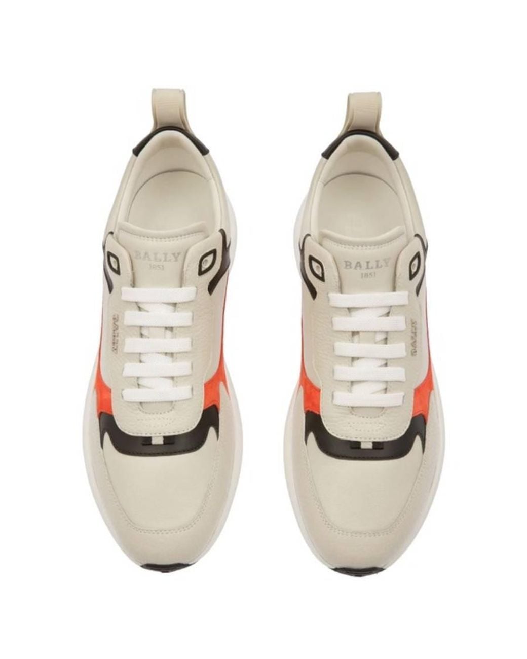 Bally Pink Dave Leather Low-Top Sneakers, Brand Size 5 Us for men