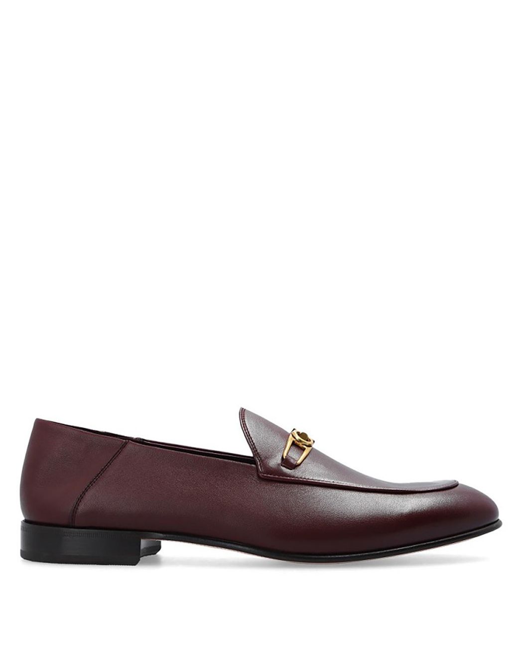 Ferragamo Red Melbourne Gancini Ornament Loafers for men