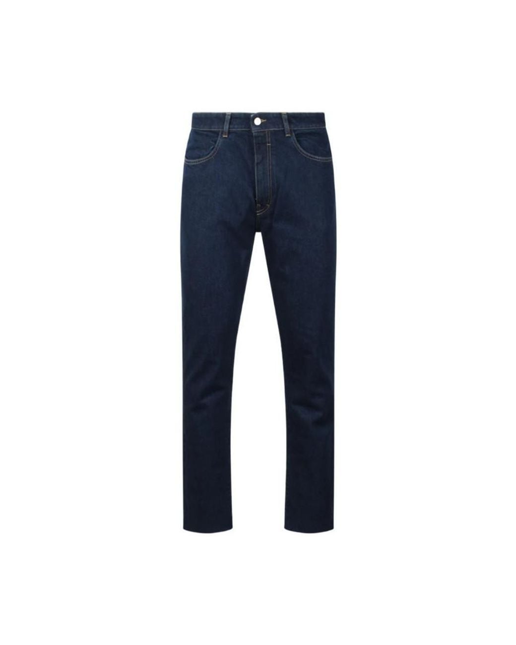 Givenchy Blue Classic Slim Fit Pants_Indigo for men