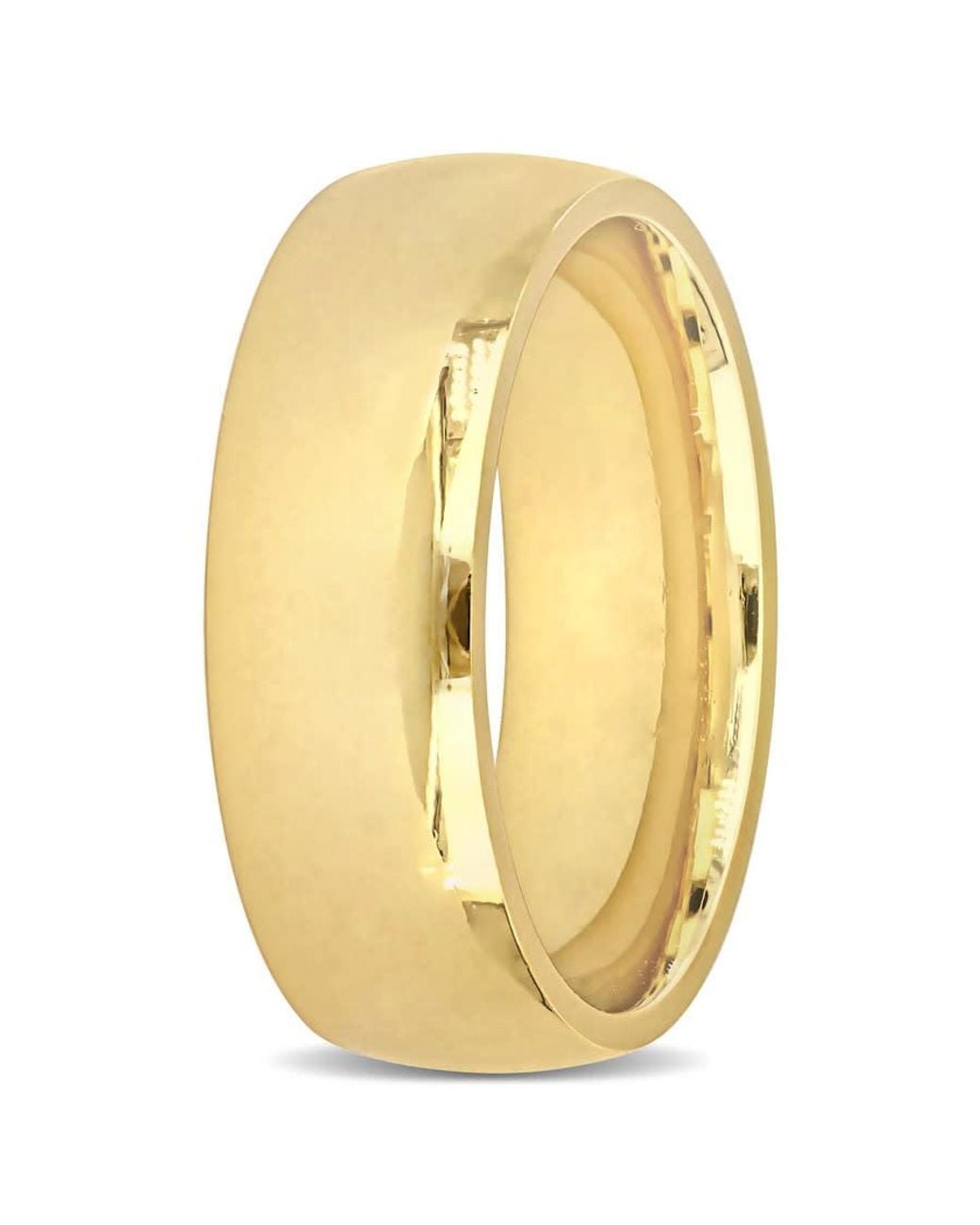 Amour Metallic 7.5Mm Finish Comfort Fit Wedding Band for men
