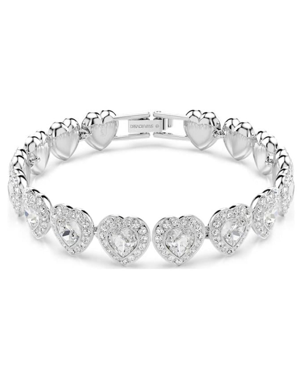 Swarovski Metallic Ariana Grande X Mixed Cuts Tennis Bracelet for men