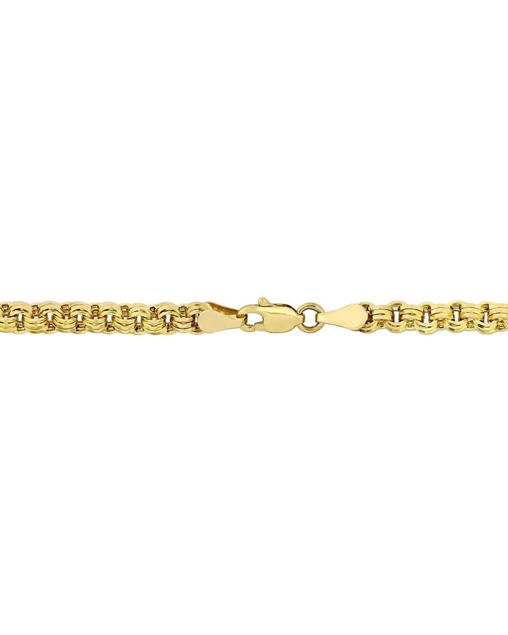 Amour Metallic 18-Inch Woven Necklace for men