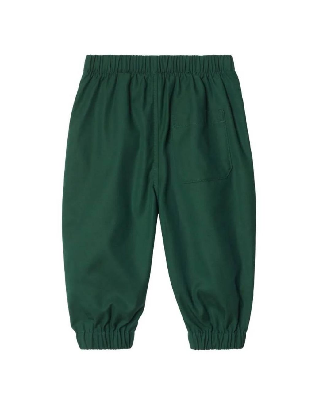 Burberry Green Toddler Adrian Ekd Embroidered Trousers for men