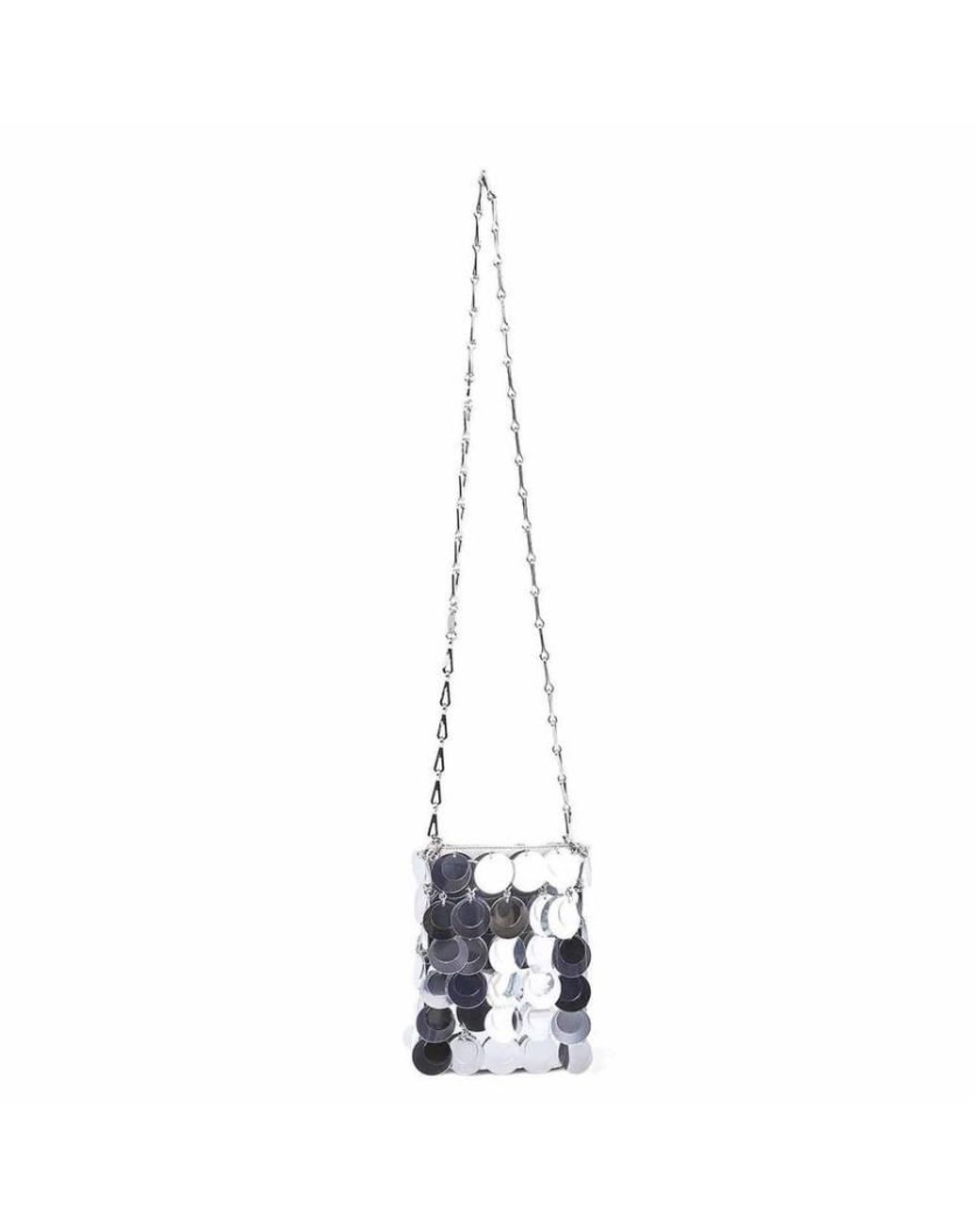 Rabanne Multicolor Sparkle Mini Crossbody Bag