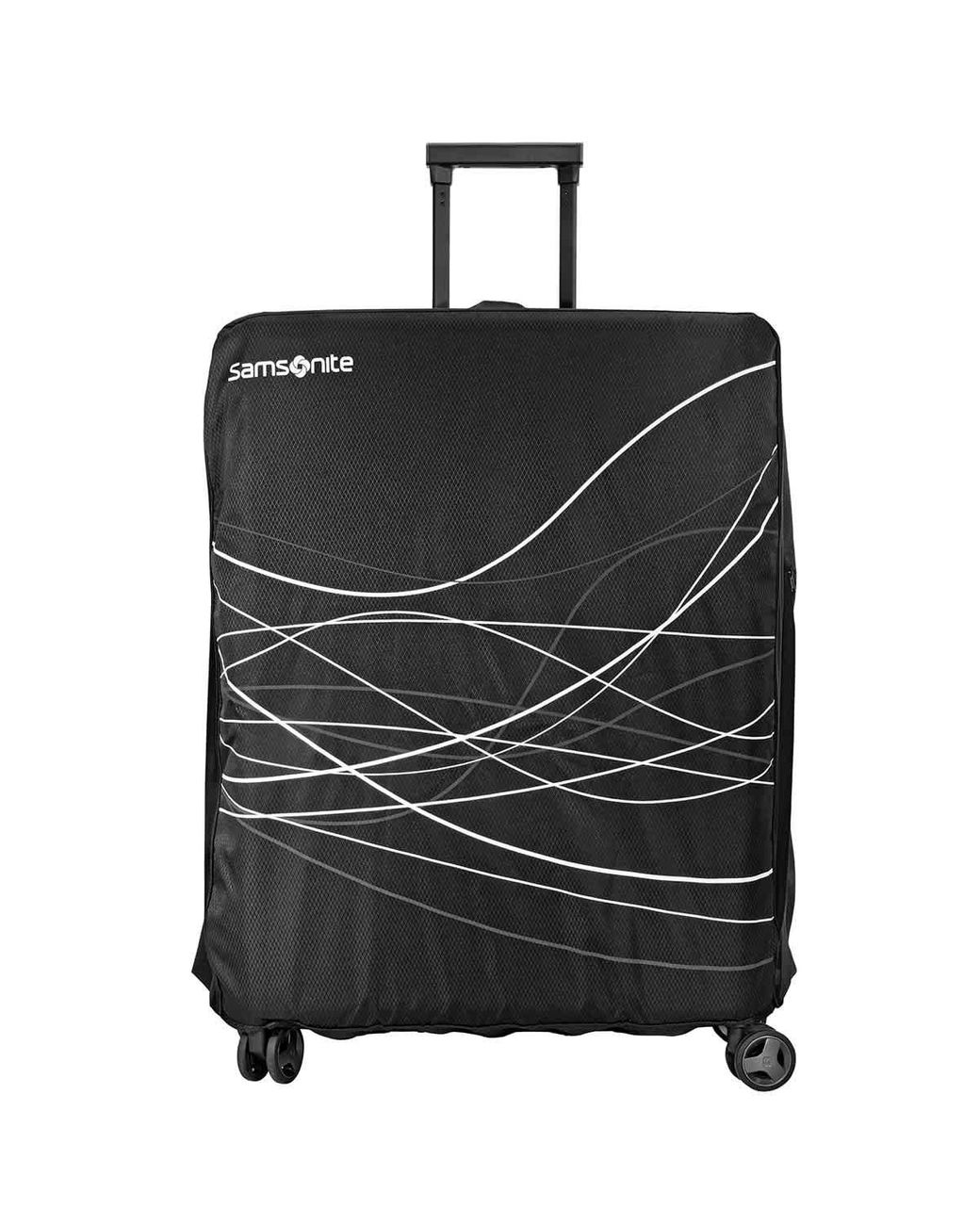 Samsonite Travel Link Acc. Foldable Luggage Cover L in Black,Brown
