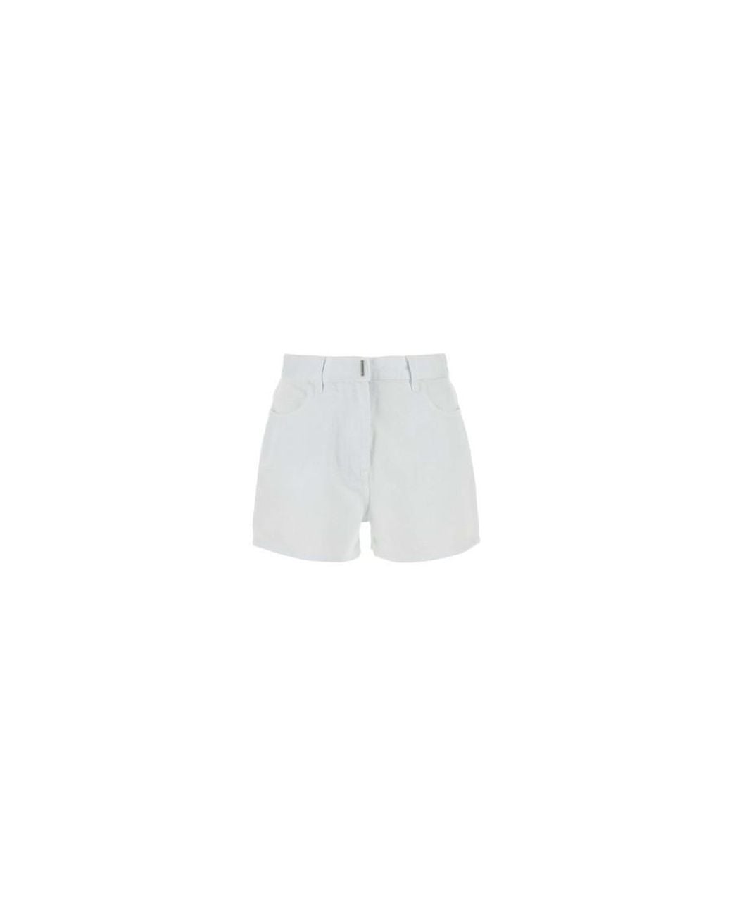 Givenchy White Denim Short, Brand Size 44 (Us for men