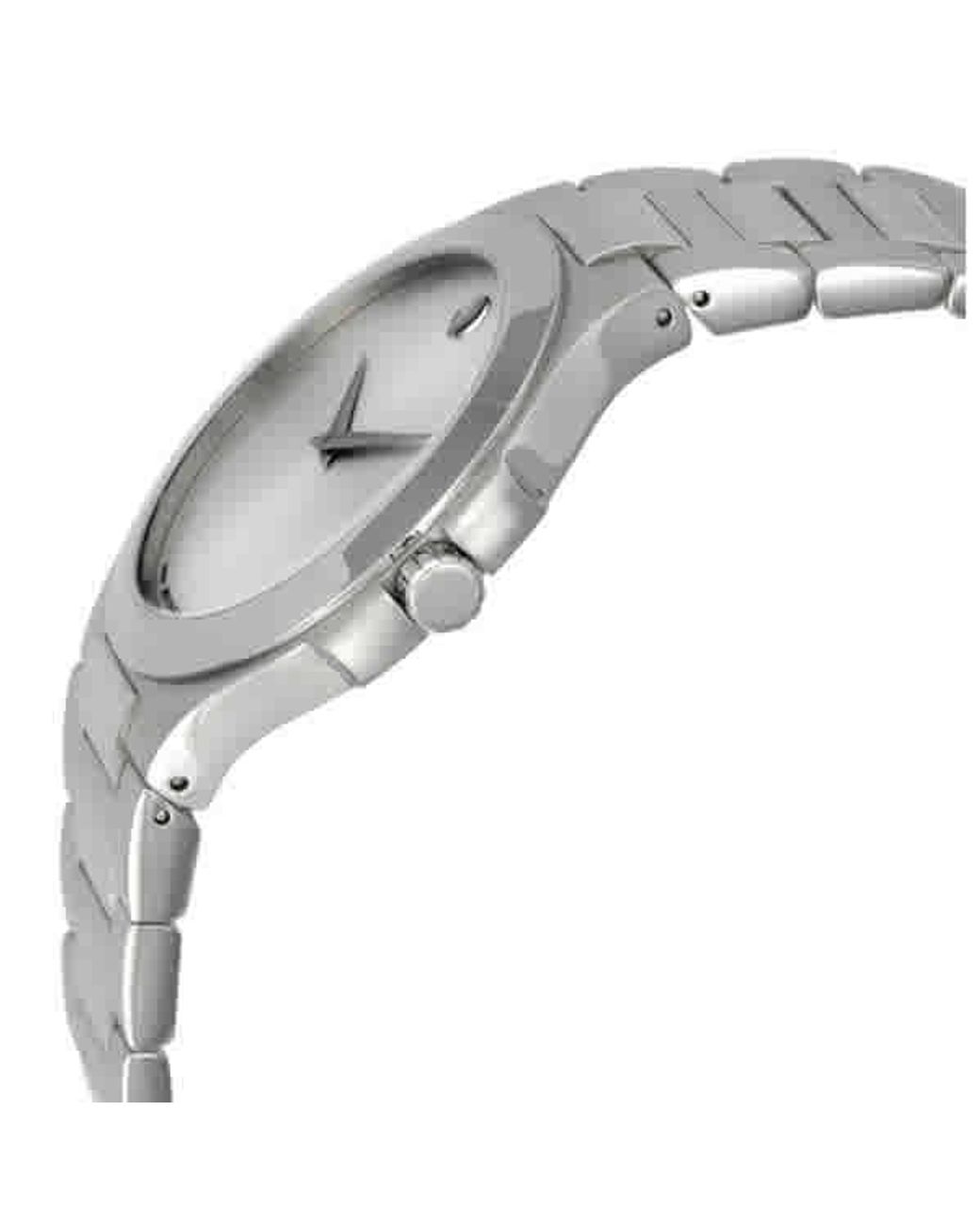 Movado Corporate Exclusive Silver Dial Watch in Metallic for Men