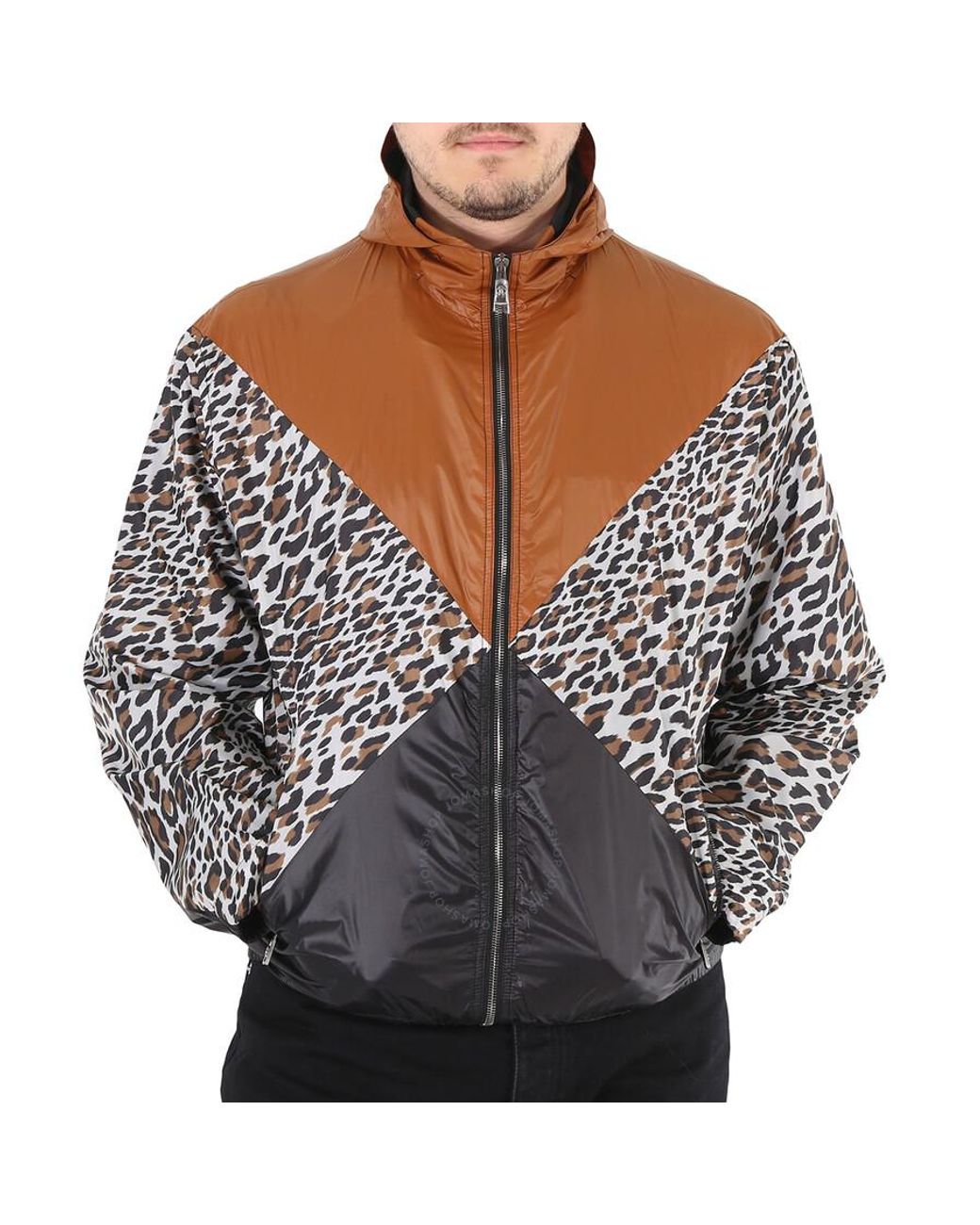 Leopard windbreaker jacket hotsell