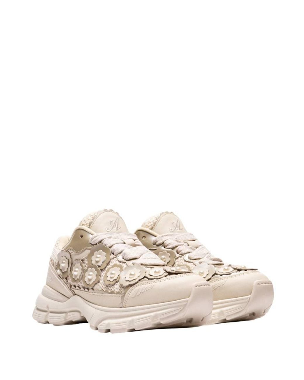 Axel Arigato Natural Marathon Flwr Runner Sneakers, Brand Size 36 Us for men