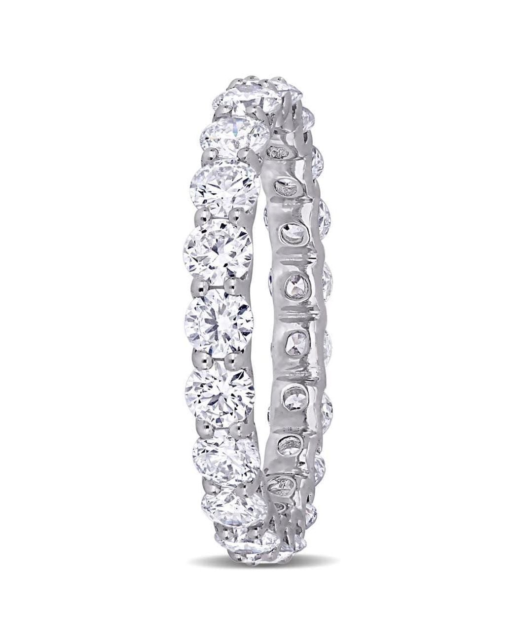 Created Forever Metallic 2 1/5 Ct Tw Lab Created Diamond Eternity Band for men