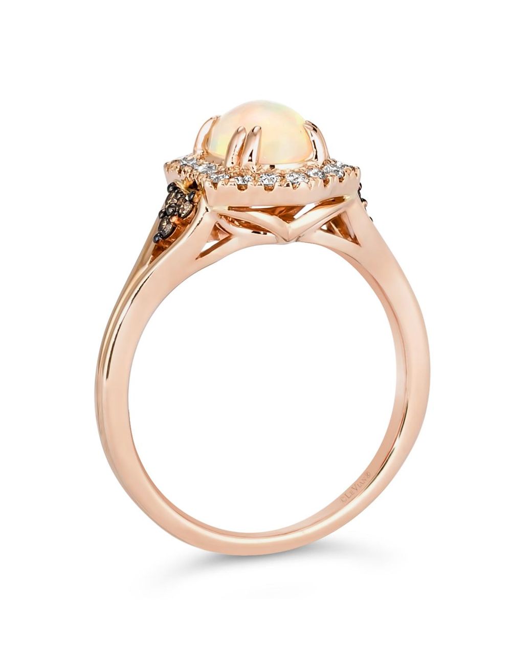 Le Vian Pink Neopolitan Opal Ring Set for men