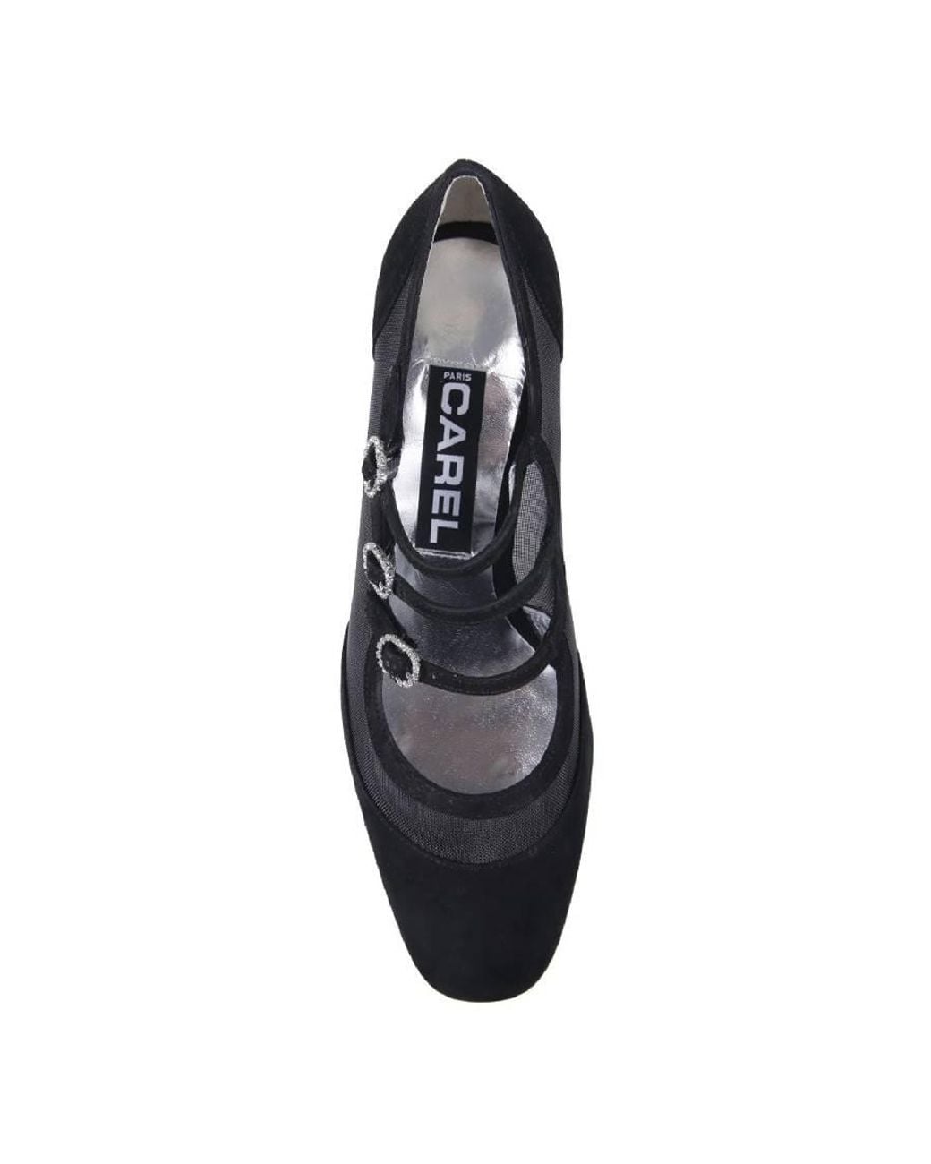 CAREL PARIS Blue Paris Kinight Patent Leather Pumps, Brand Size 38 Us