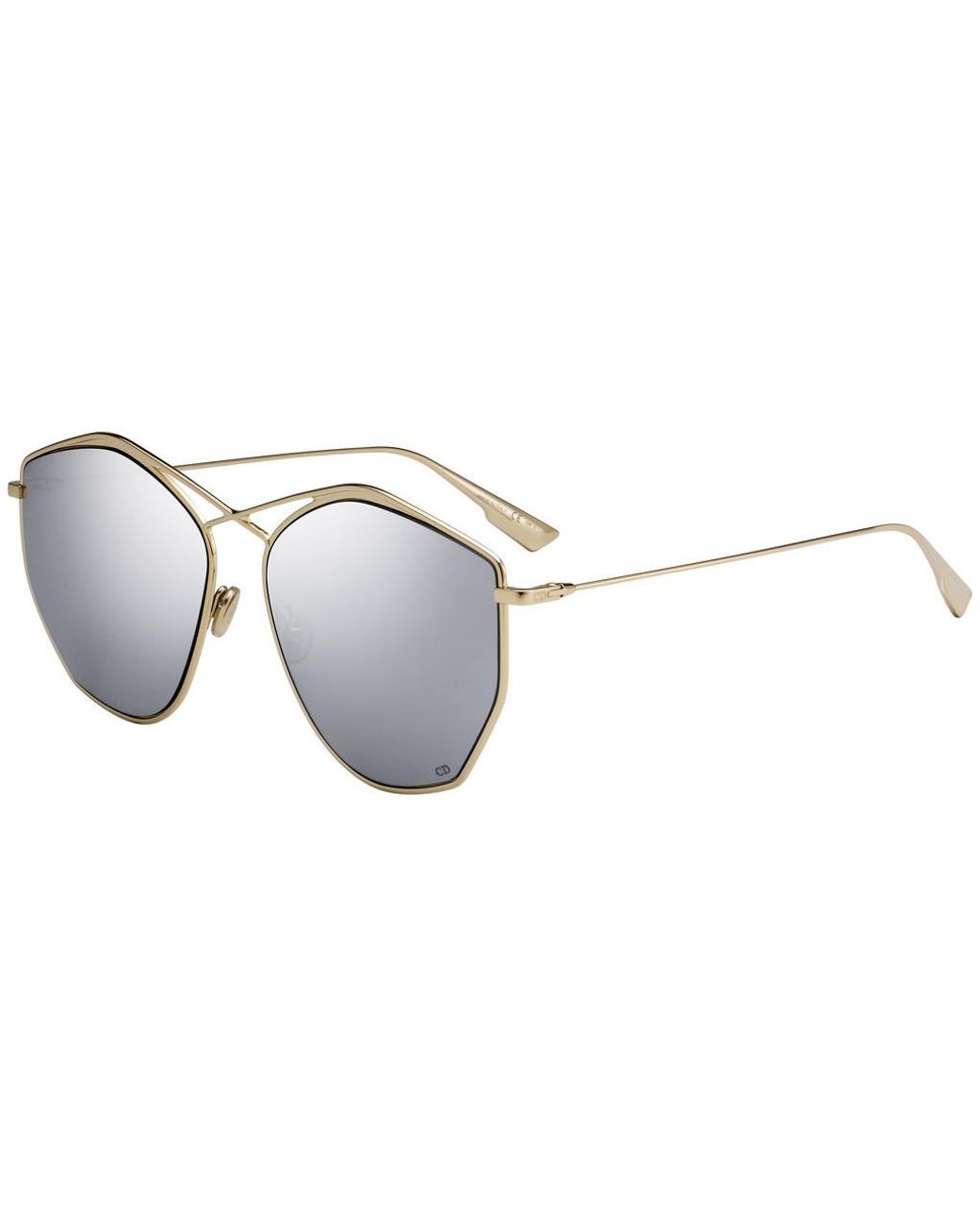 Dior Sup Silver Mirror Sunglasses Stellaire4 0j5g 59 in Black | Lyst UK