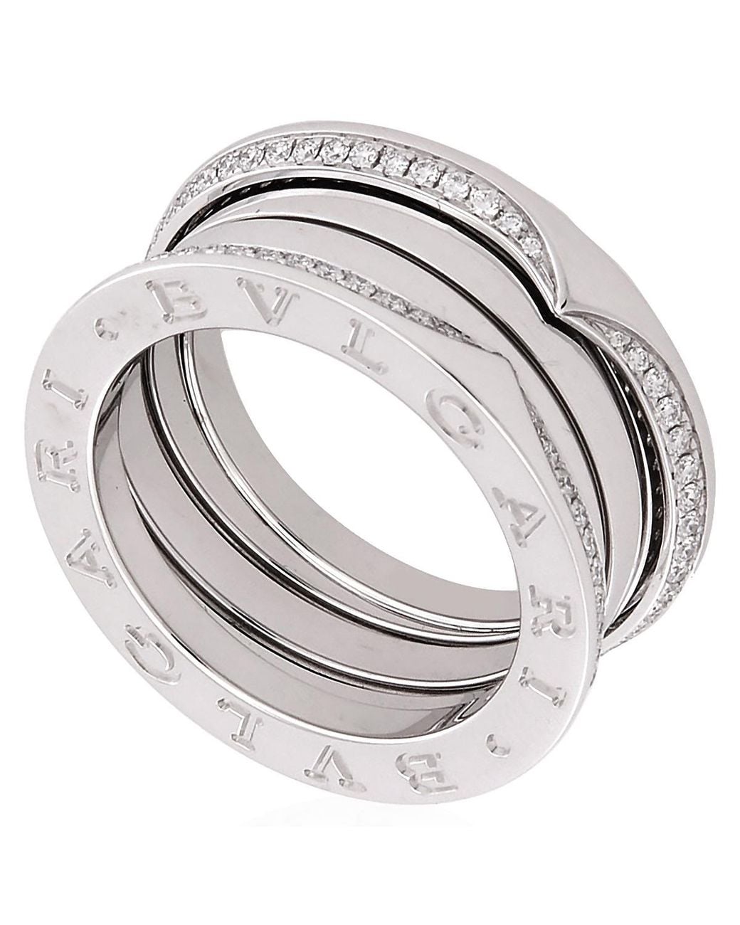 BVLGARI Metallic B.Zero1 18 Kt Three-Band Ring