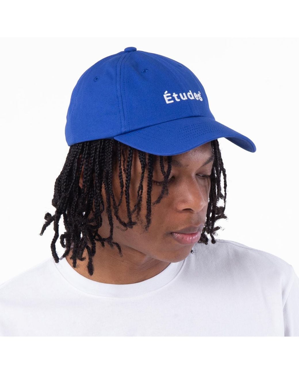 Etudes Studio Blue Booster Organic Cotton Baseball Hat for men