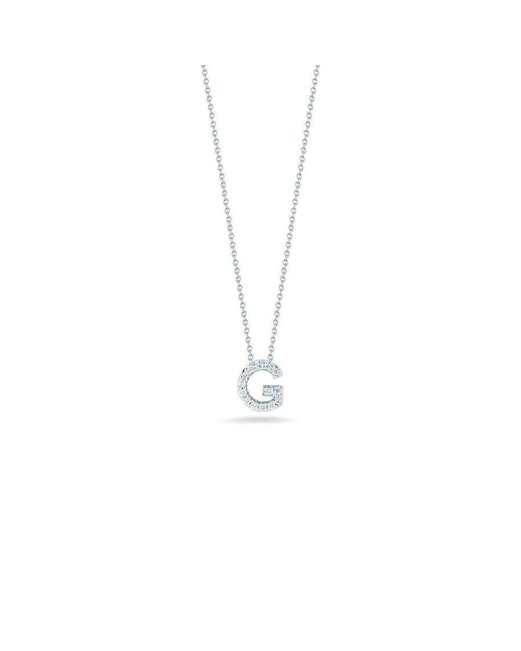Roberto Coin Metallic 18k White Gold White Diamond 1 B for men