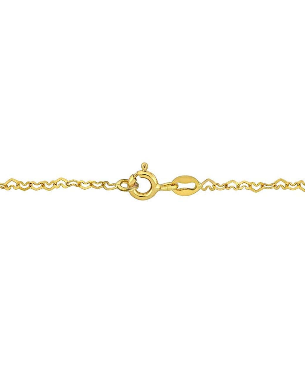 Amour Metallic 2Mm Heart Link Bracelet for men