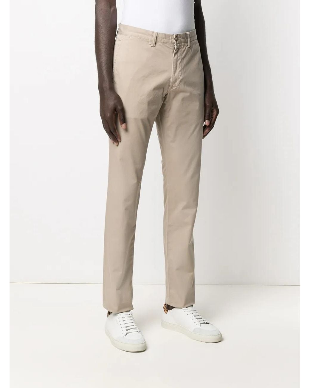 Polo Ralph Lauren Natural Bedford Slim-Fit Cotton Chino Pants for men