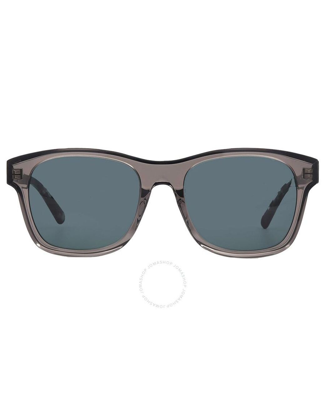 Moncler Glancer Green Square Sunglasses Ml0192-f 01v 55 in Blue 