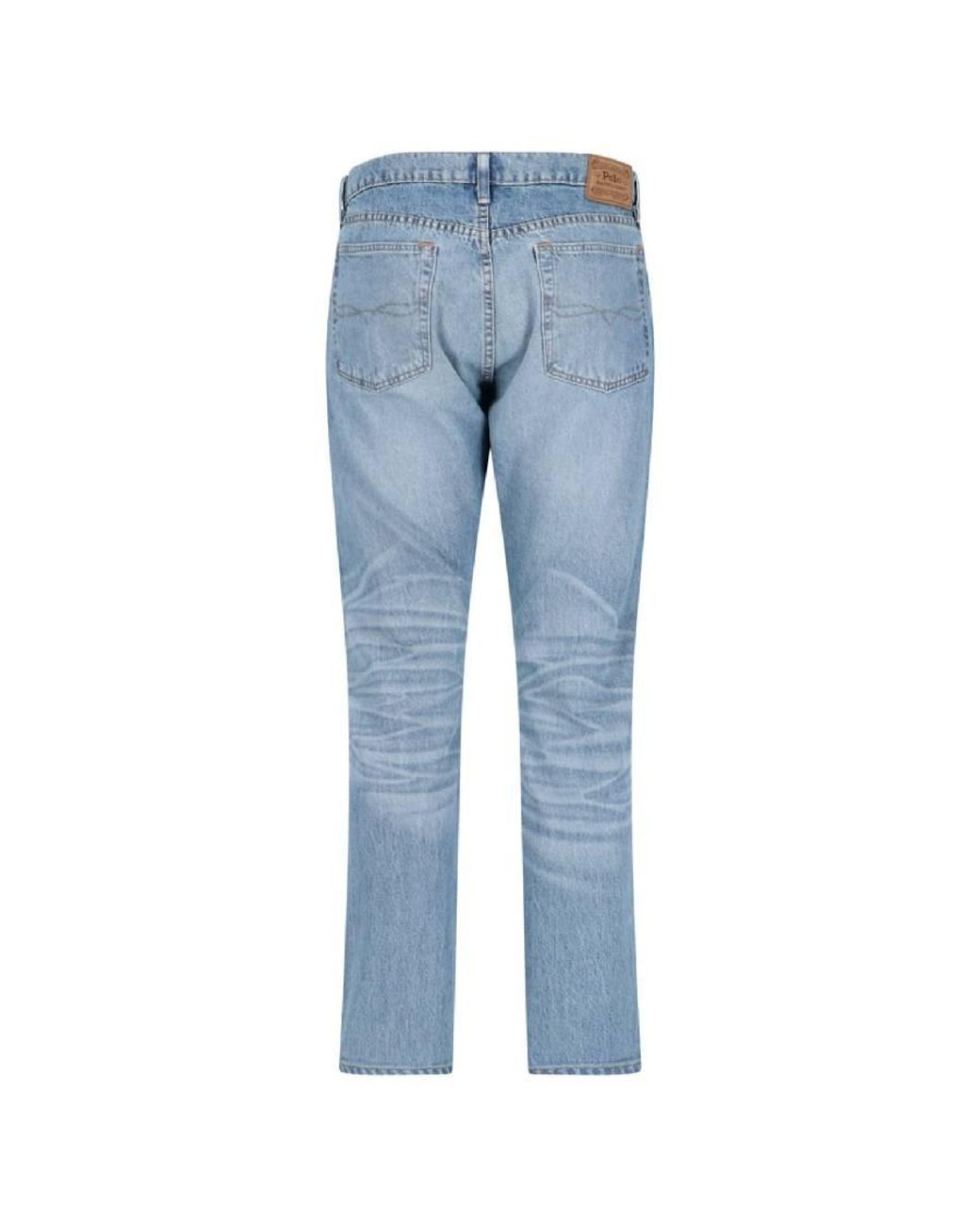 Polo Ralph Lauren Blue Parkside Denim Taper Jeans, Waist for men