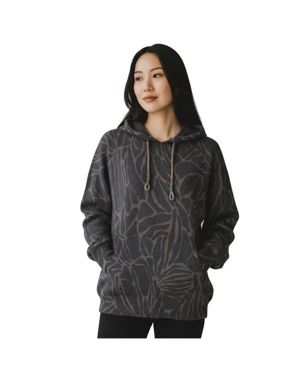Brunello Cucinelli Black Cashmere Blend Patterned Hoodie, Size Medium for men