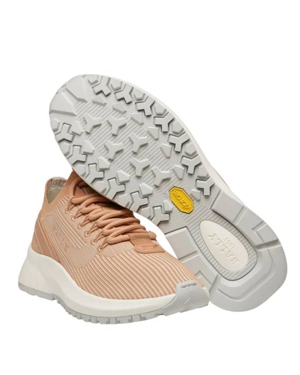 Bally Natural Dean Fabric And Leather Sneakers, Brand Size 35 Us for men
