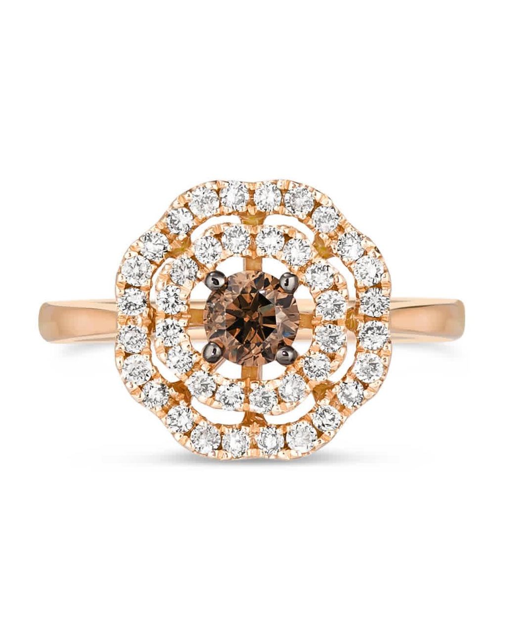 Show me chocolate hot sale diamond rings