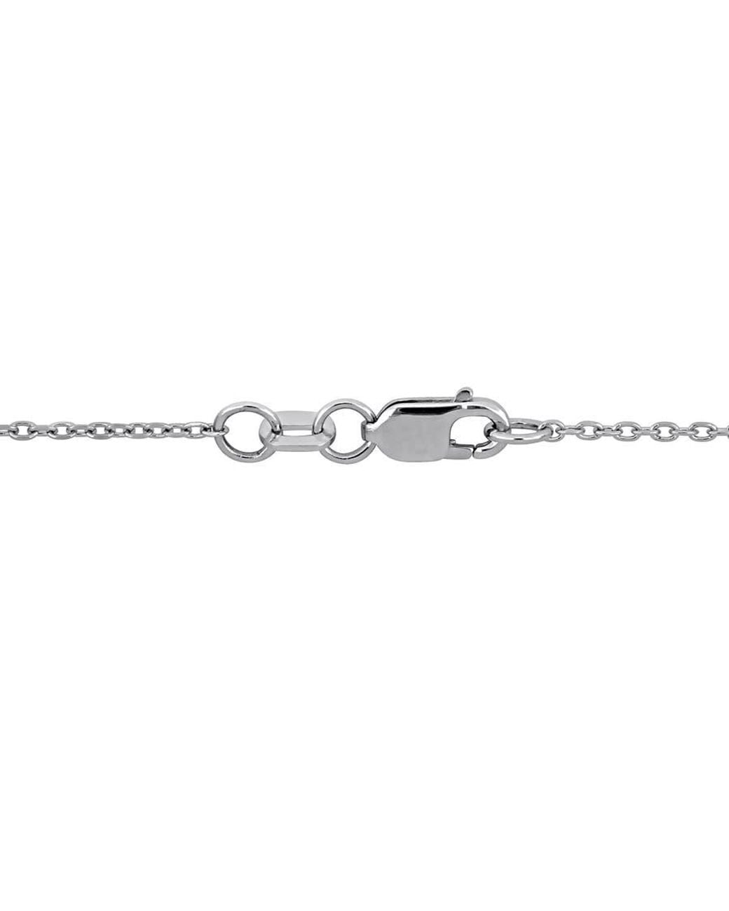 Created Forever Metallic 2Ct Tw Heart Shape Lab Grown Diamond Necklace for men