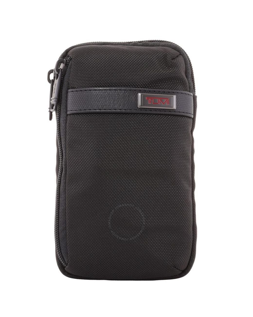 Tumi Small Alpha 3 Crossbody Pouch in Black for Men | Lyst UK