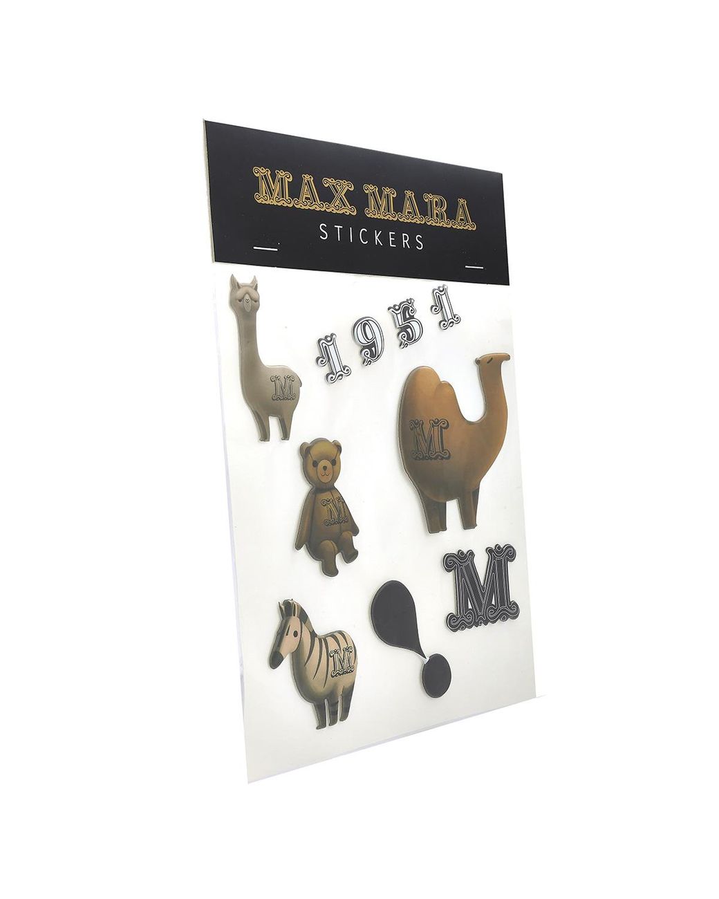 Max Mara Metallic Printed Sticker Set
