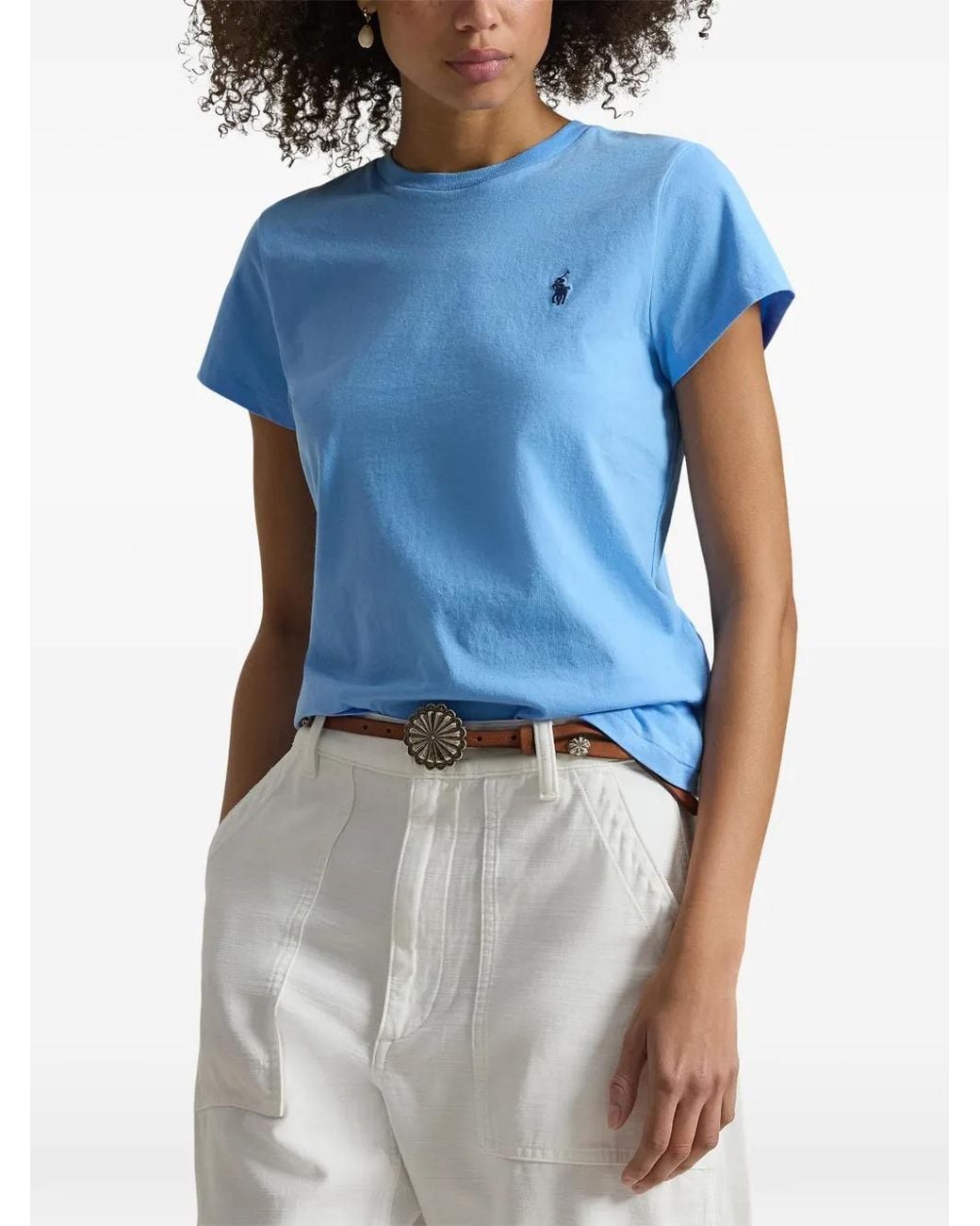 Polo Ralph Lauren Blue Polo Pony Classic Fit T-Shirt for men