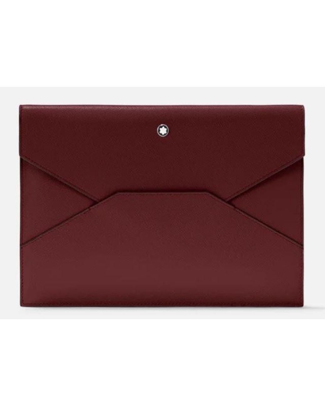 Montblanc Red Sartorial Envelope Pouch Bag for men