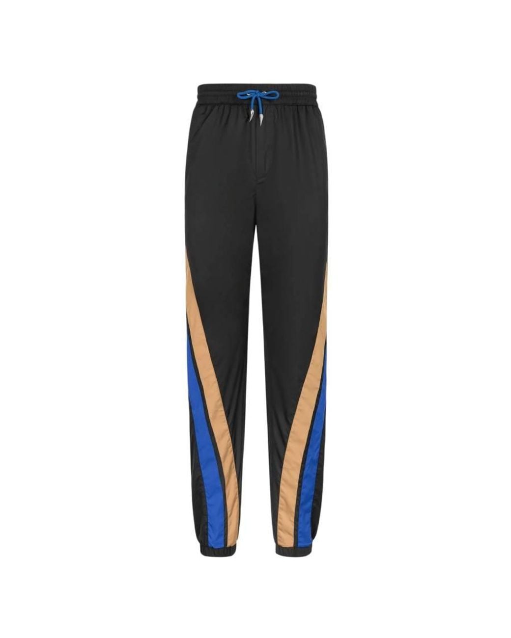 Roberto Cavalli Gray Stripe Detail Sporty Track Pants for men