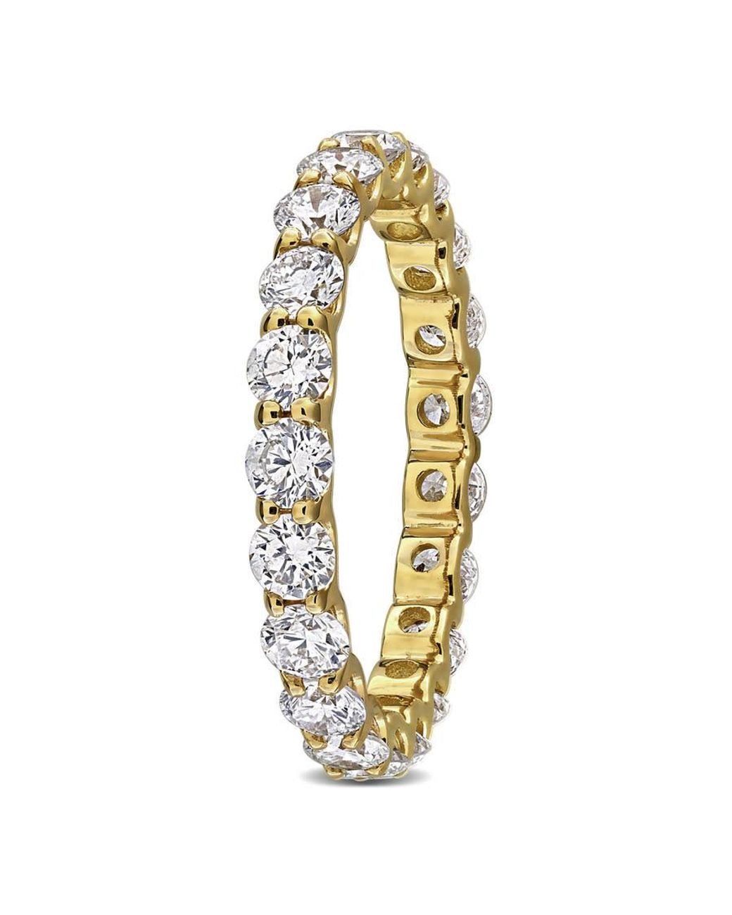 Created Forever Metallic 2 1/10Ct Tw Lab-Grown Diamond Eternity Band for men