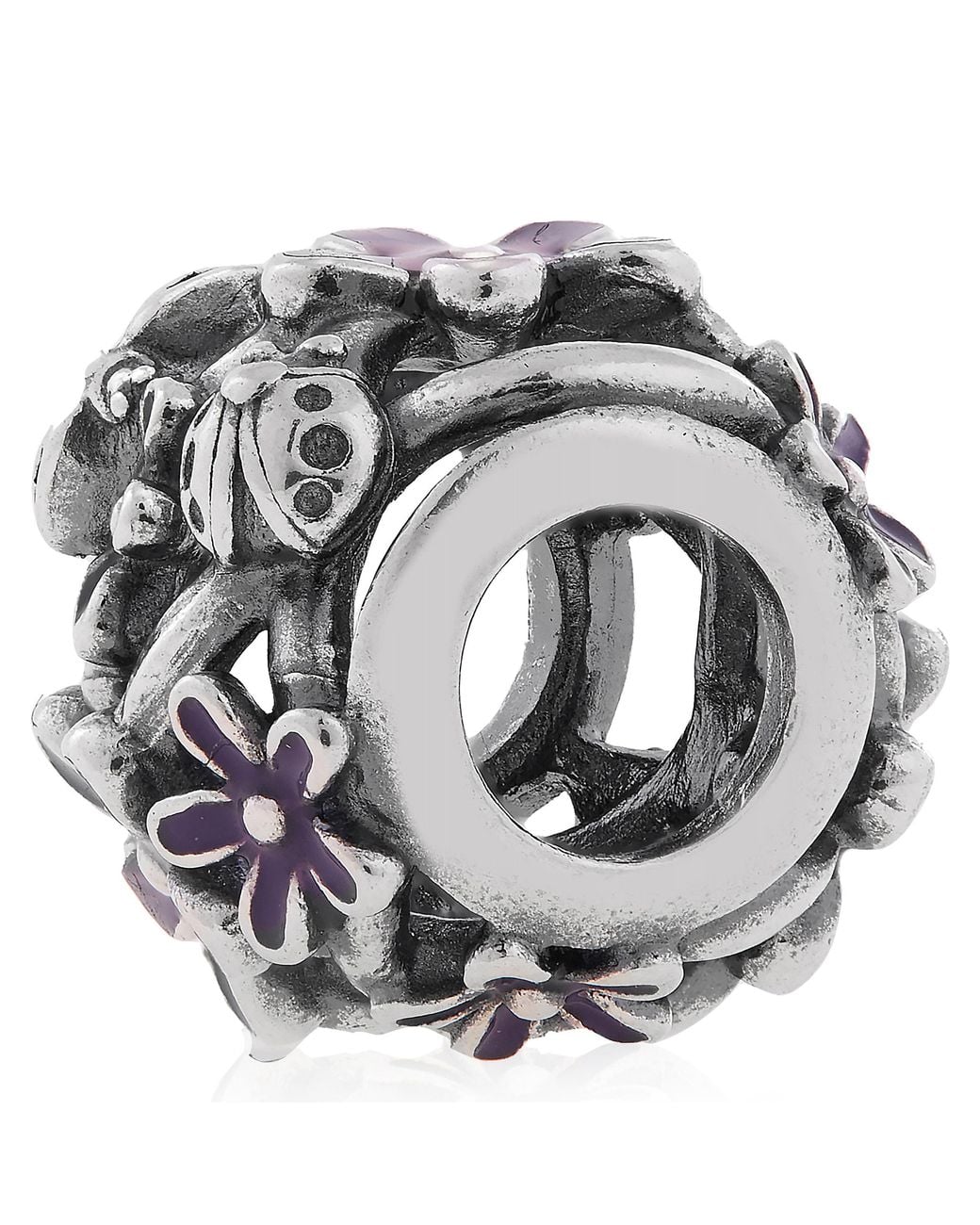 Pandora Multicolor Daisy Sterling Charm for men
