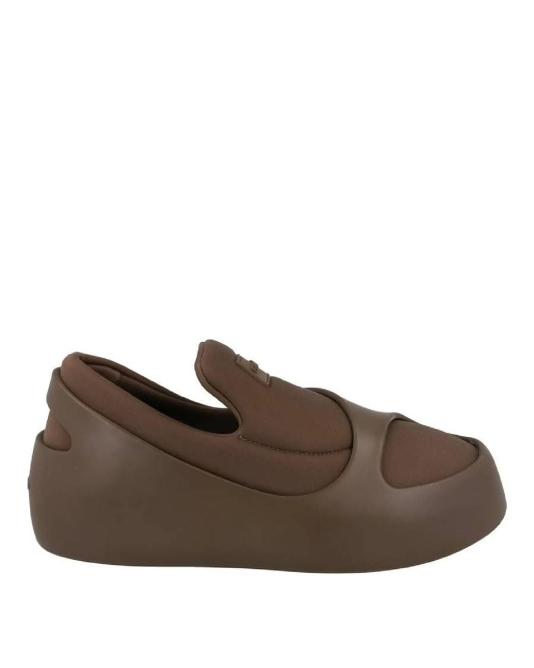Ferragamo Brown Hybrid Slip-Ons for men