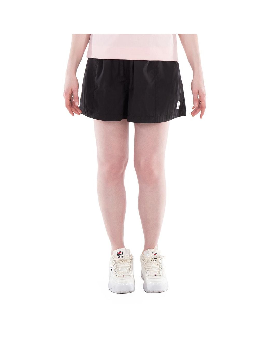 KENZO Black Logo Elasticated Waistband Shorts