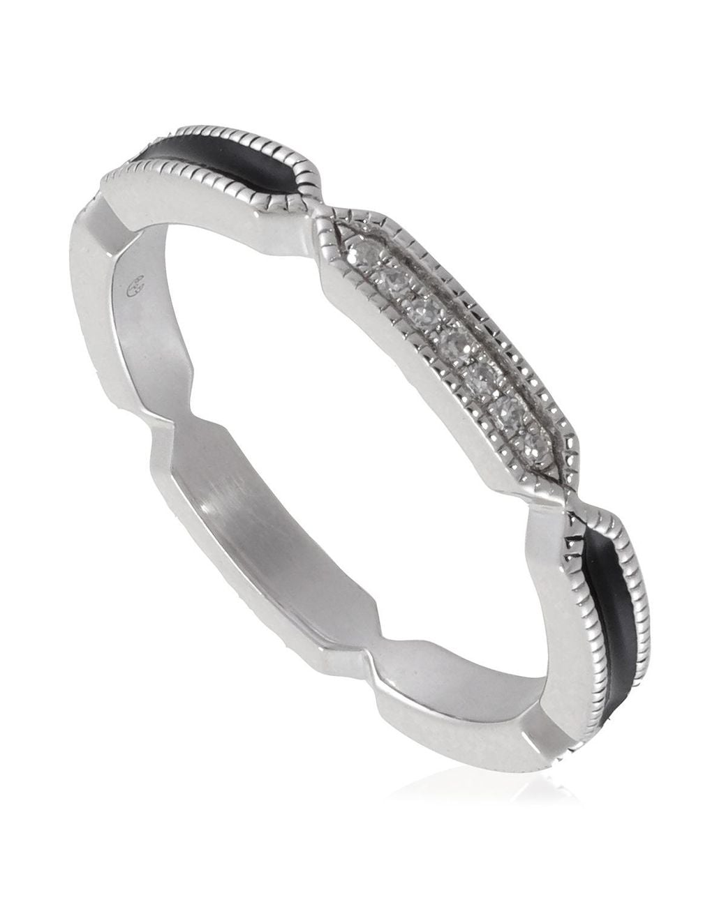 Diamanti Per Tutti Metallic Ladies Vibration Ring for men